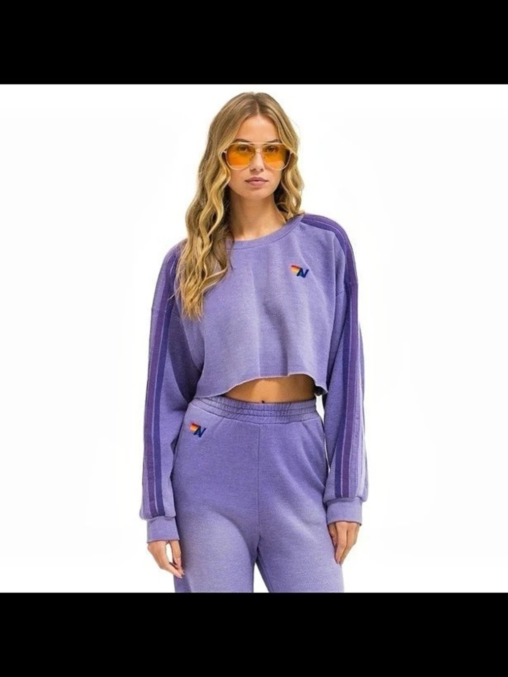 Aviator Nation cropped crew